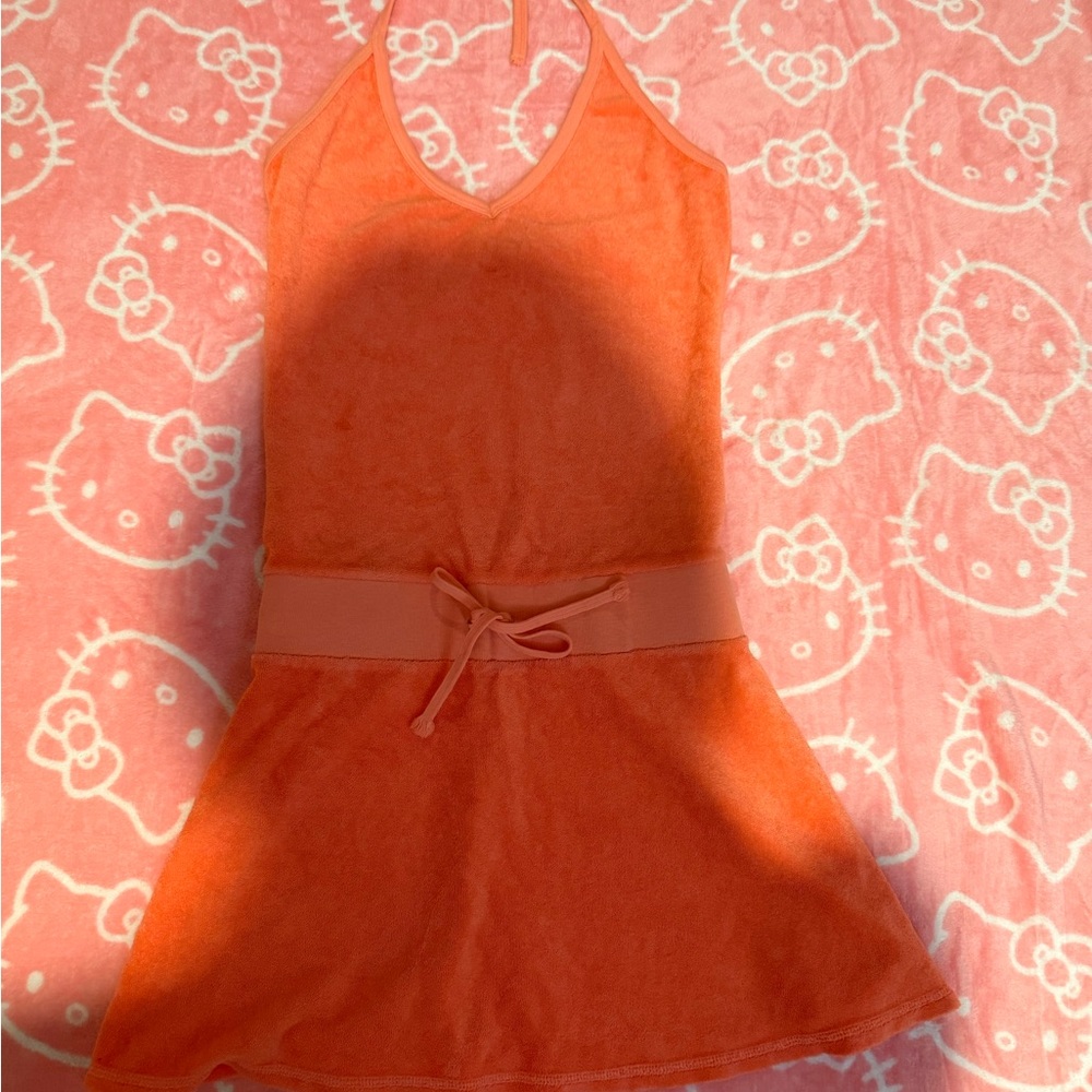 Juicy Couture Peach Terry Dress
